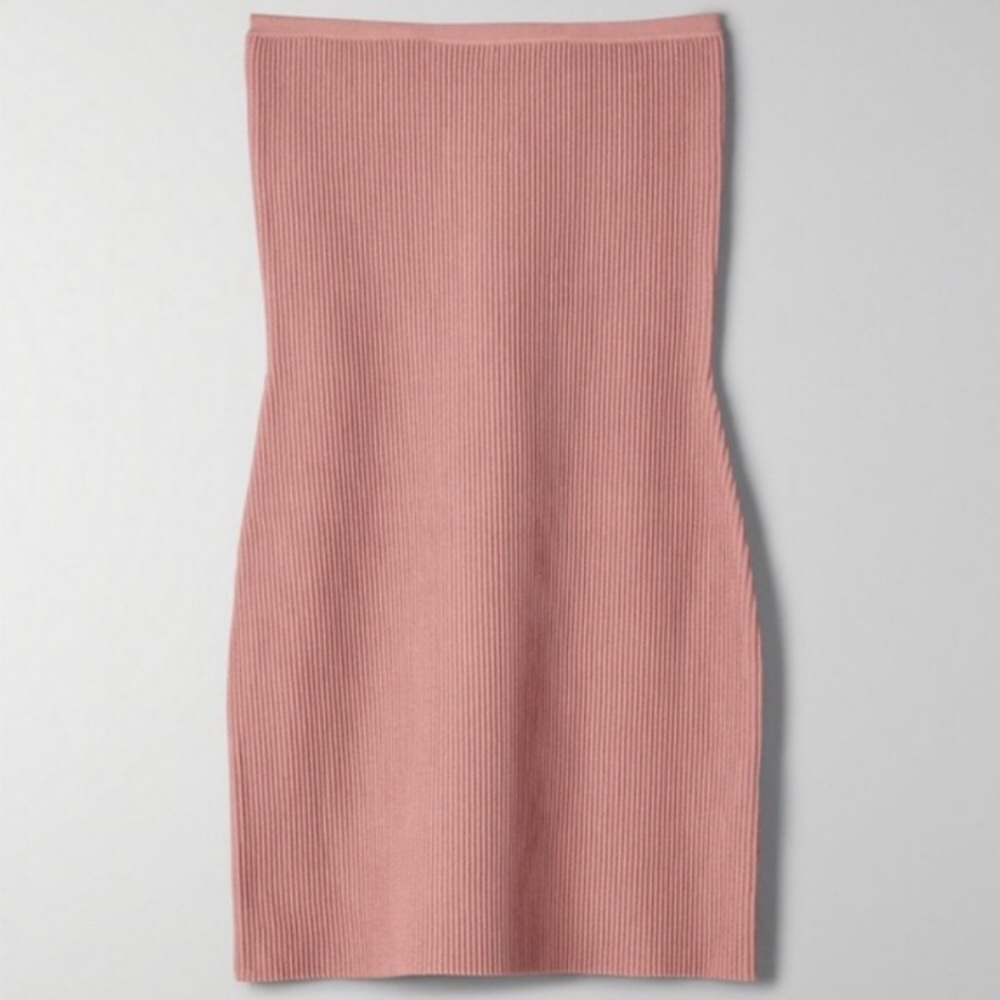 Babaton Essamba Sculpt Knit Tube Dress- Aritzia